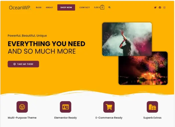 OceanWP theme
